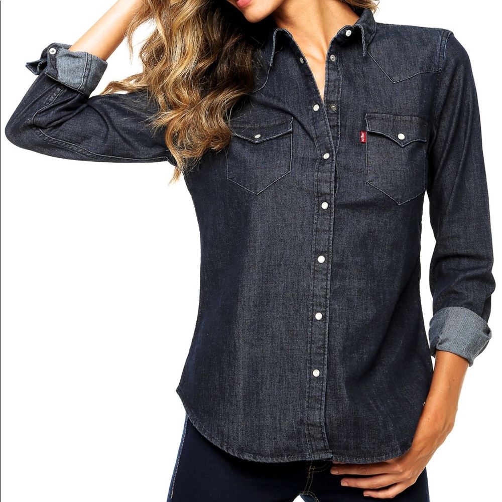 NWT Levi’s Blue Jean Jacket Top